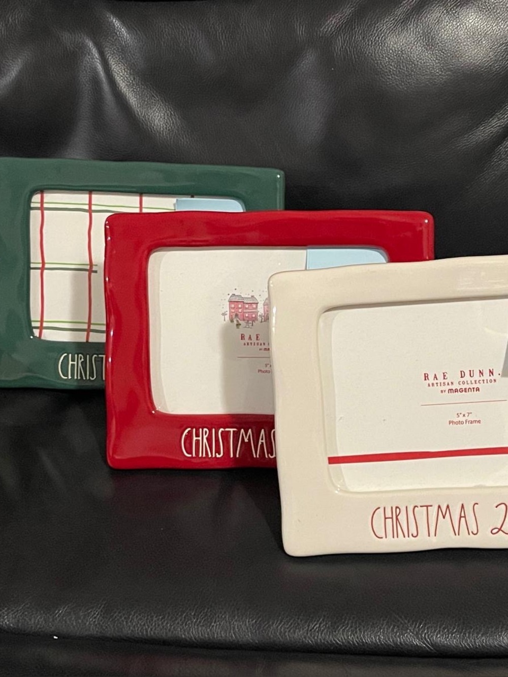 Christmas Rae Dunn Picture Frame - Rae Dunn CHRISTMAS 2026 Picture Frame White - Picture 11 of 11